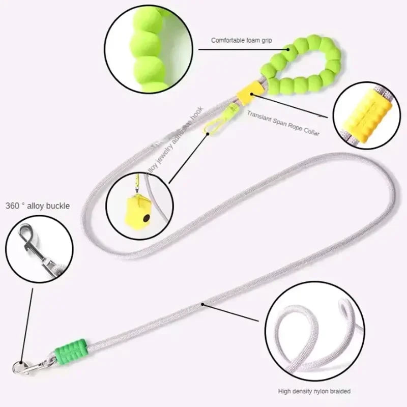 Hands-Free Multi-Functional Nylon Dog Leash