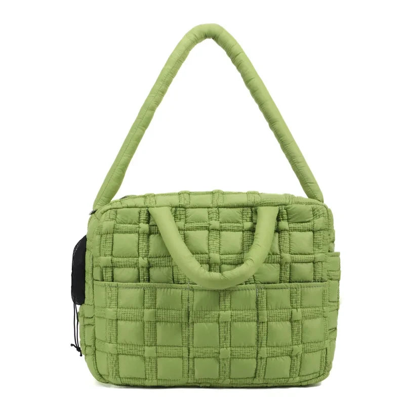 Quilted Handbag Pet Sling Carrier