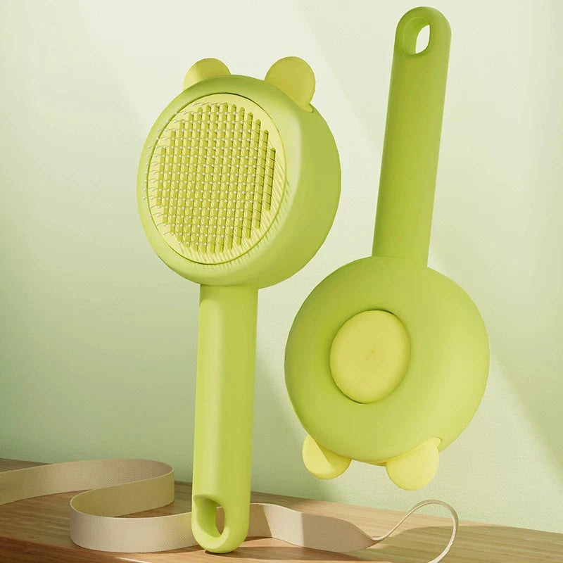 Cat Comb Rabbit Ear Needle Comb for Floating Hair Removal Pet Grooming