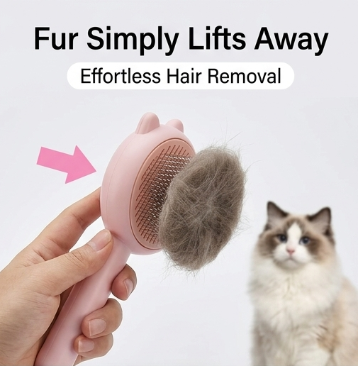 Colorful Pet Deshedding Comb